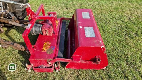 Huxley TV36 Tractor Mounted Scarifier c/w Collector for sale