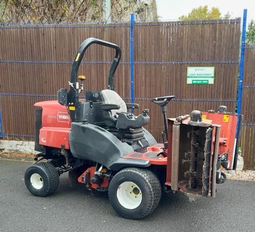 Toro LT F3000 triple flail gang ride on mower for sale
