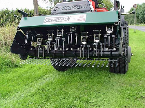 Groundsman 8120CTM Ex-Demo Tractor Mounted Aerator for sale
