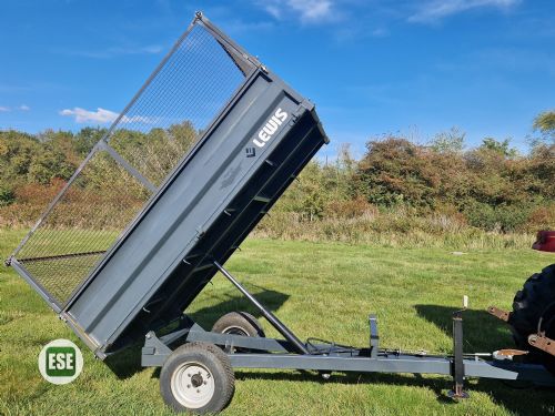Lewis 1.5 Ton Tipping Trailer for sale