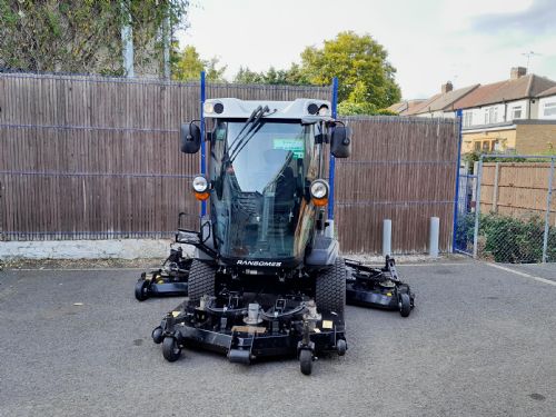 Ransomes MP493 Batwing Rotary mower with cab for sale