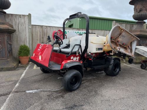 Toro 5700D with Gambetti 1000L Sprayer and Windfoil System for sale