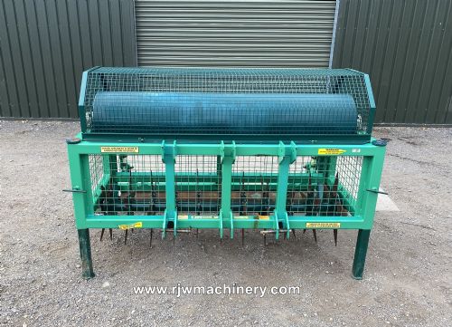 GreenTek Double Quick Slitter, roller & finger tines, year 2015 for sale