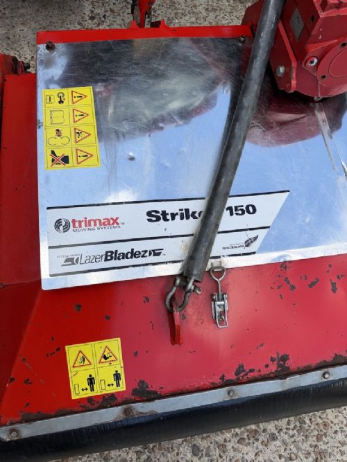 Trimax Striker 150 tractor mounted roller rotary mower for sale
