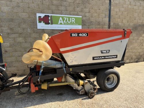 Trilo SG400 Vacuum Towed sweeper collector for sale